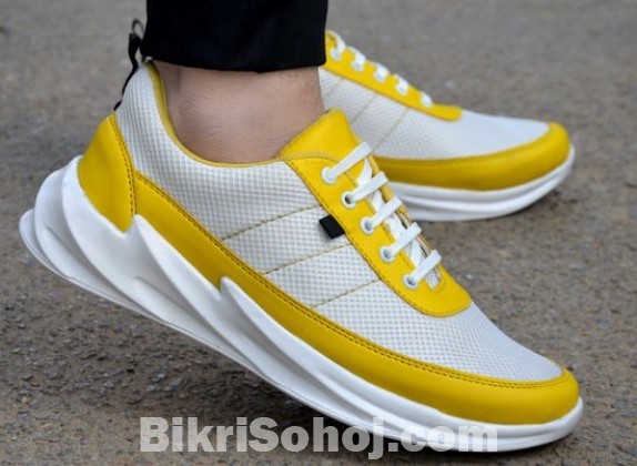 Yello mesh men sports shoes